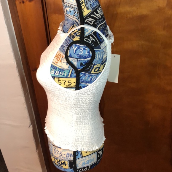 👑 Gaze Textured Tank Top L NWT - Picture 3 of 6